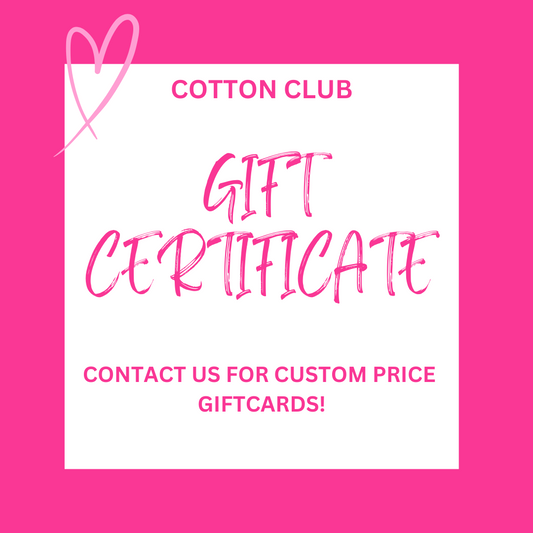 Gift Certificate