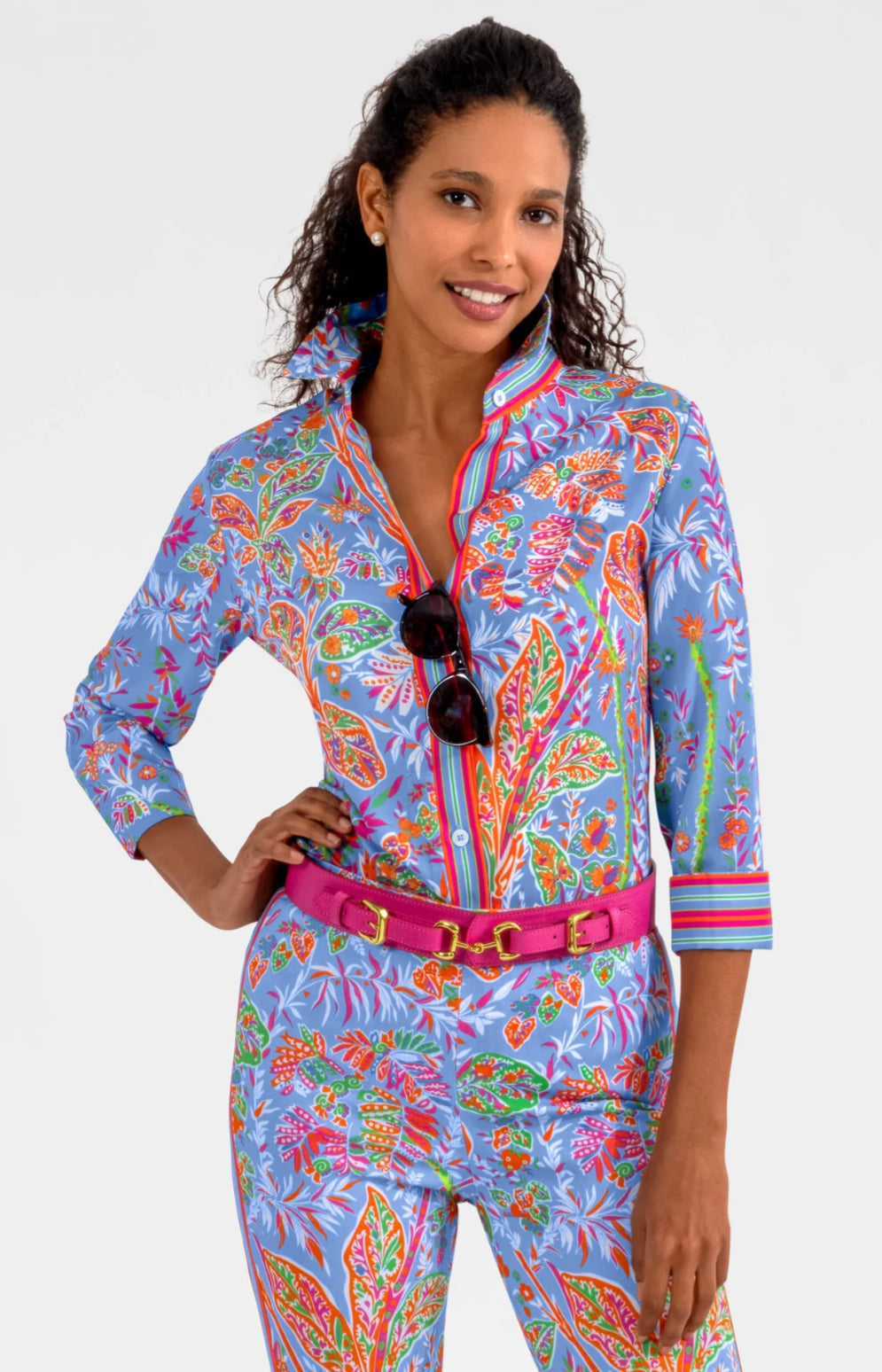 GRETCHEN SCOTT BOYFRIEND SHIRT VINTAGE VINES