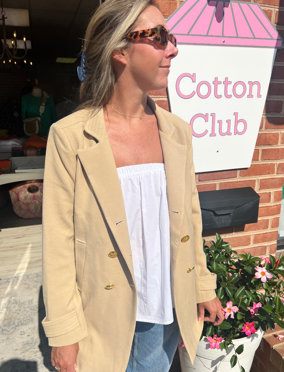 Cotton clearance club jacket
