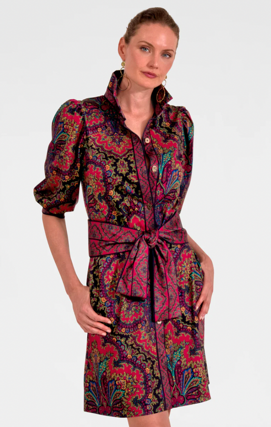 GRETCHEN SCOTT SWAGGER DRESS PAISLEY