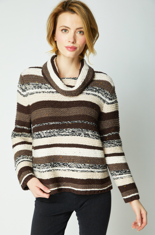 HABITAT PULLOVER SWEATER BRN TRUFFLE