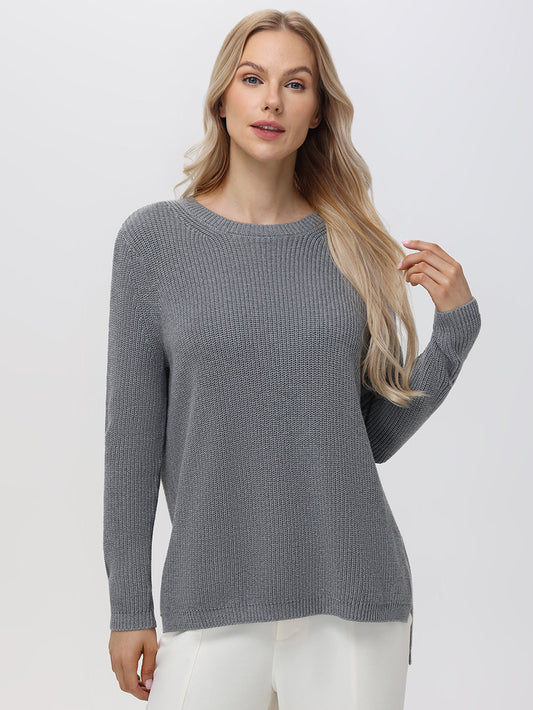 525 AMERICA EMMA SWEATER SMOKE GREY