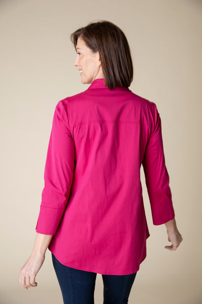 HABITAT TRAVEL SHIRT MERLOT