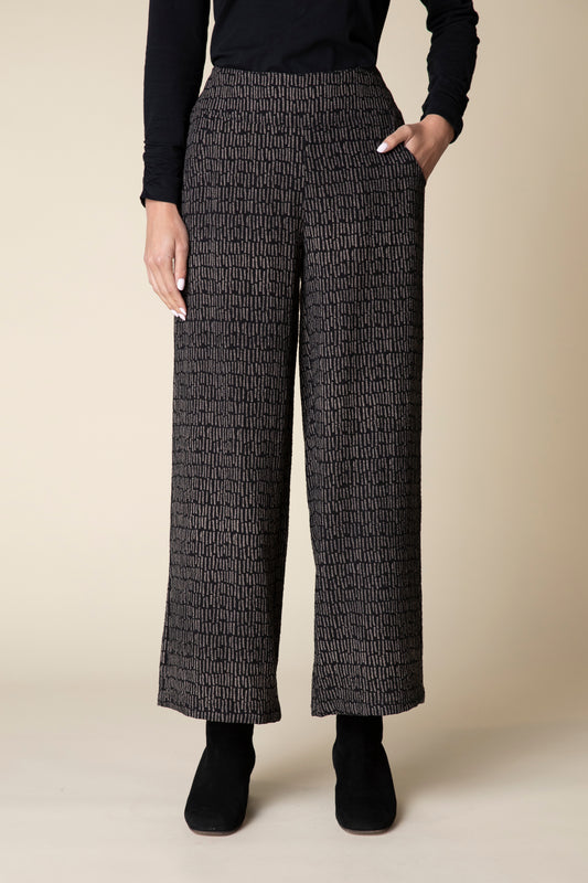 HABITAT EXPRESS LINES BLACK RELAXED ANKLE PANT