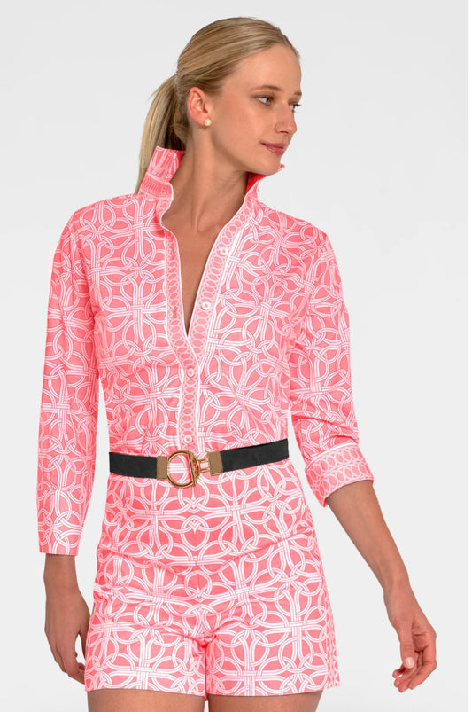GRETCHEN SCOTT BOYFRIEND SHIRT RING TOSS