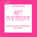Gift Certificate
