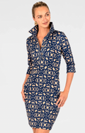 Gretchen Scott Designs Everywhere Dress Aubazine Navy