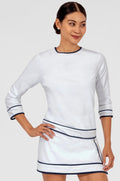 GRETCHEN SCOTT TRIM IT UP SWEATSHIRT - COMING SOON