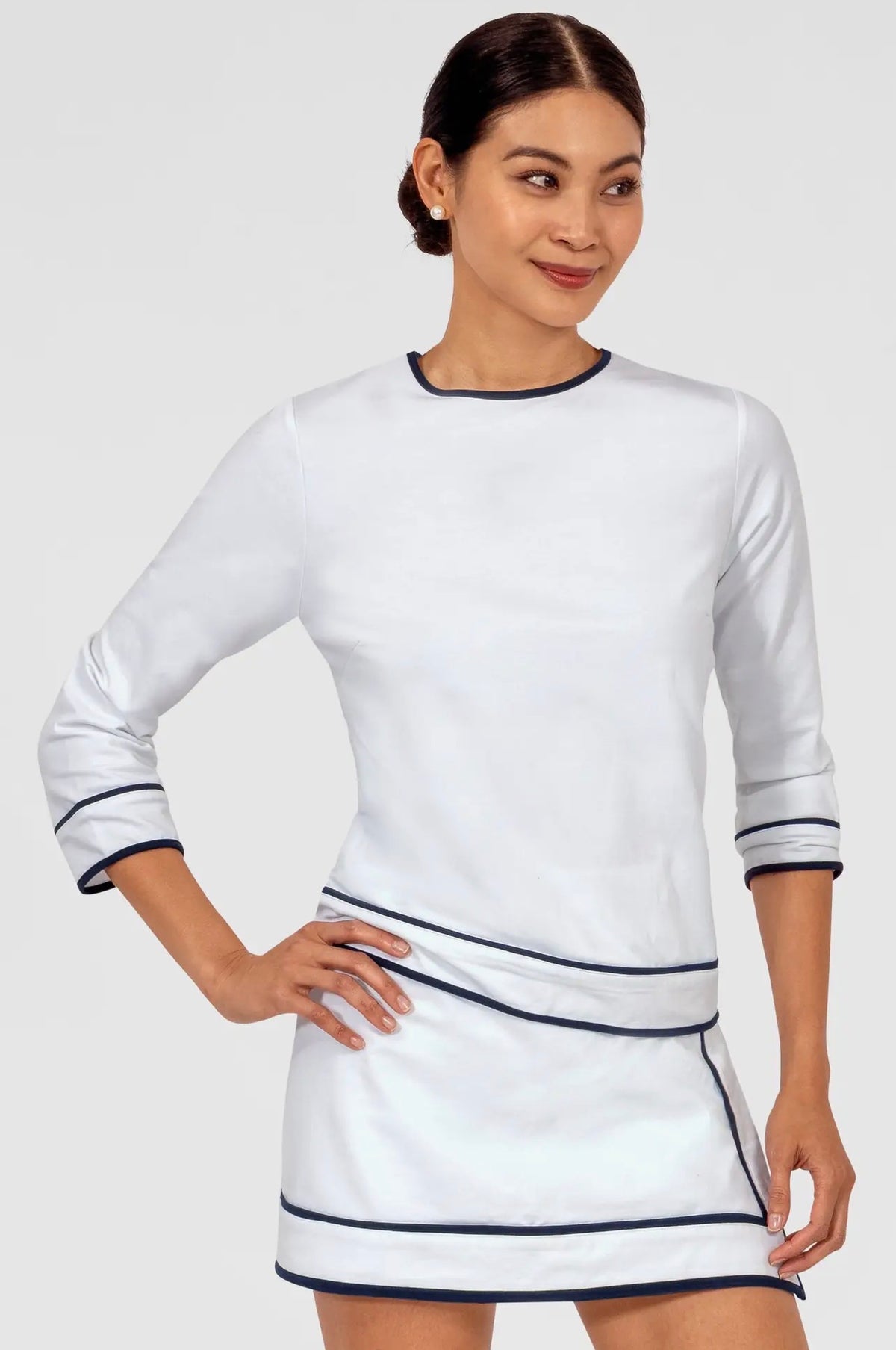 GRETCHEN SCOTT TRIM IT UP SWEATSHIRT - COMING SOON – Cotton Club