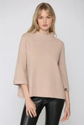Mock Neck Pullover Sweater FALL PREORDER