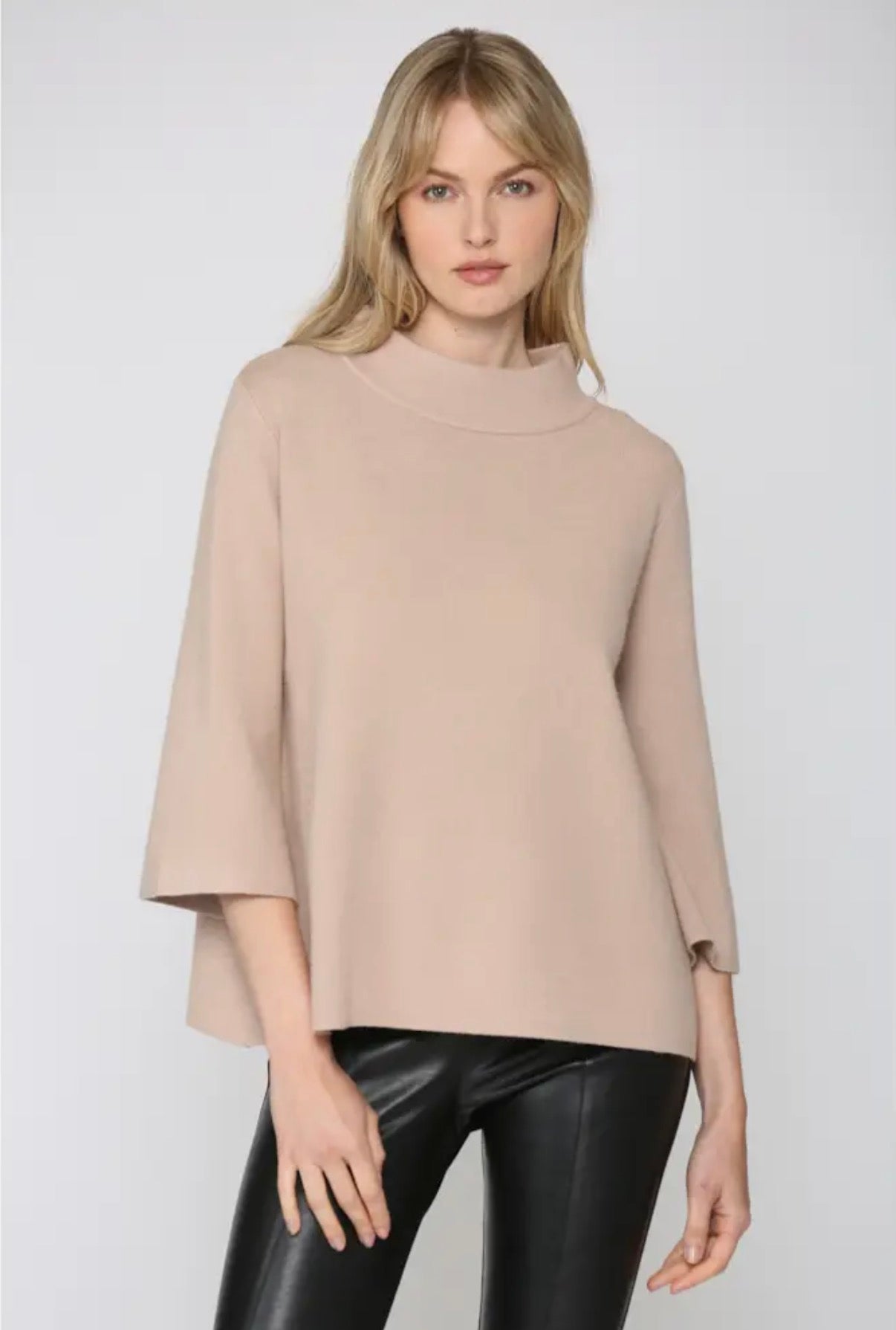 Mock Neck Pullover Sweater FALL PREORDER