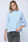 Mock Neck Pullover Sweater