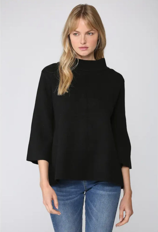 Mock Neck Pullover Sweater