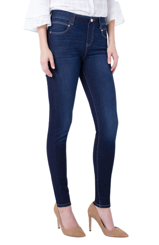 LIVERPOOL THE GIA GLIDER® SKINNY PULL-ON HIGH PERFORMANCE ECO DENIM