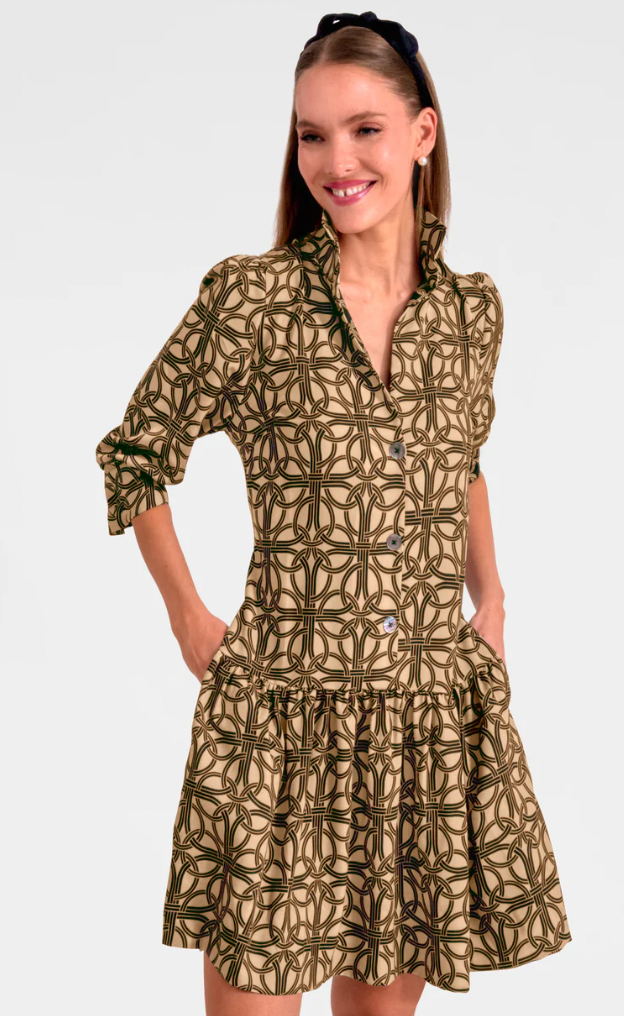 GRETCHEN SCOTT SWEET DRESS RING TOSS KHAKI