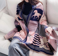 Saratoga Scarf Wrap Pink