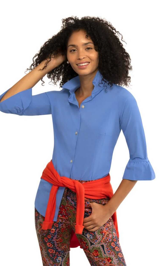 GRETCHEN SCOTT PRISS BLOUSE PERI