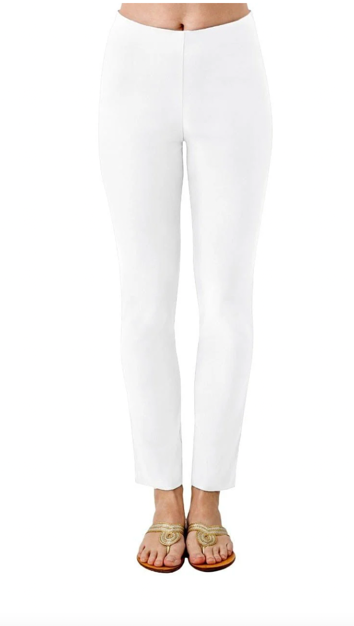 GRETCHEN SCOTT GRIPE LESS PANT WHITE